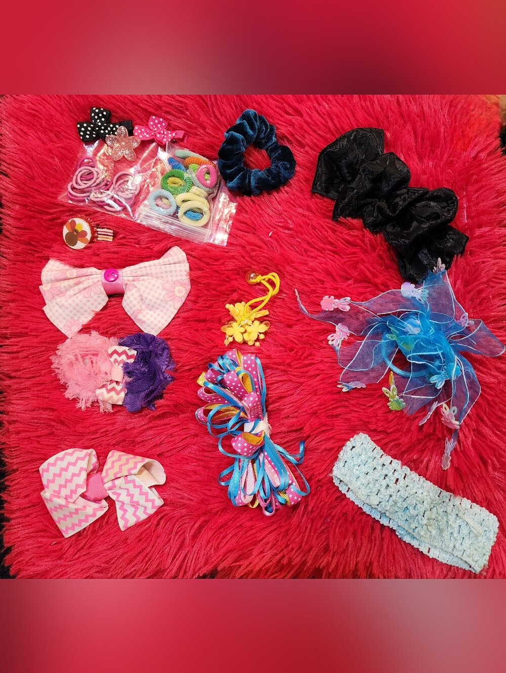 15 Piece Assorted Kids Hair Accessories Set